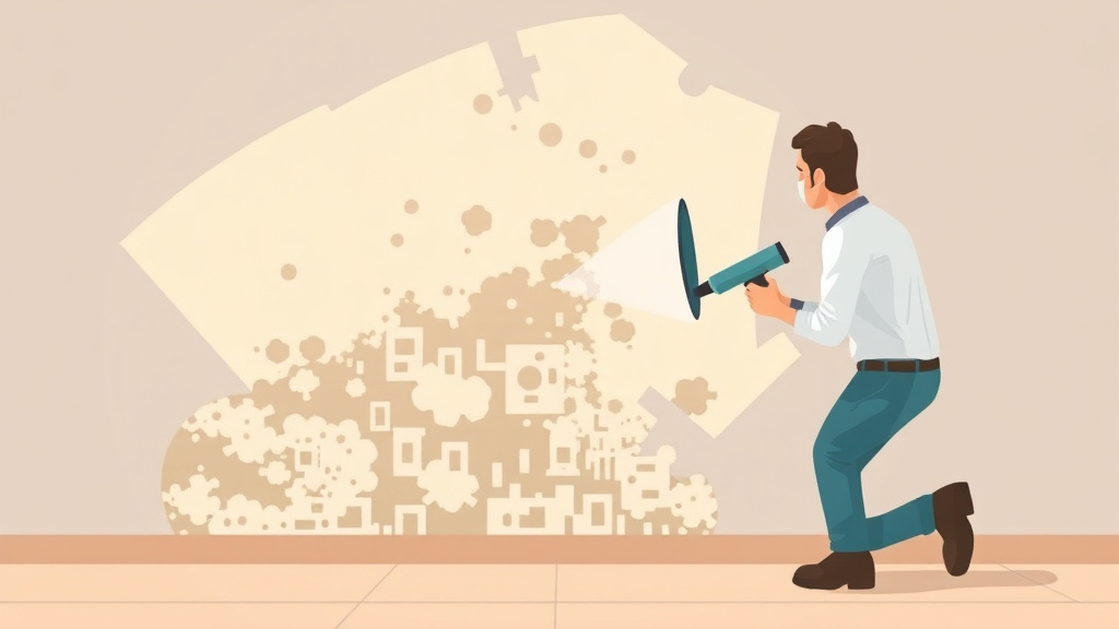Illustration breaking down the fundamentals of investigating Wall Discoloration for Mold