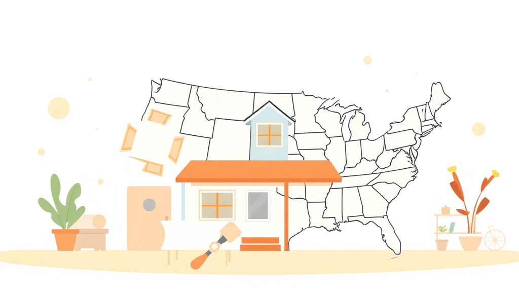 Illustration showing key concepts related to landlord mold disclosure requirements by state