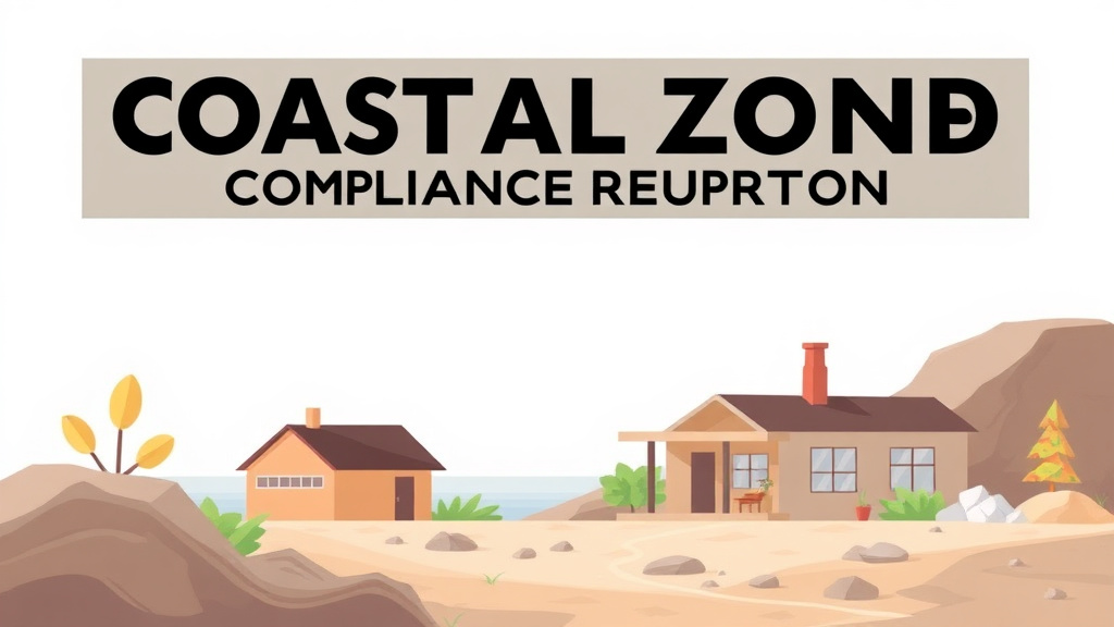 Illustration showing key concepts related to coastal zone mold compliance requirements