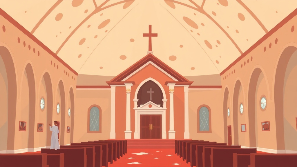 Illustration showing key concepts related to converted church building mold compliance