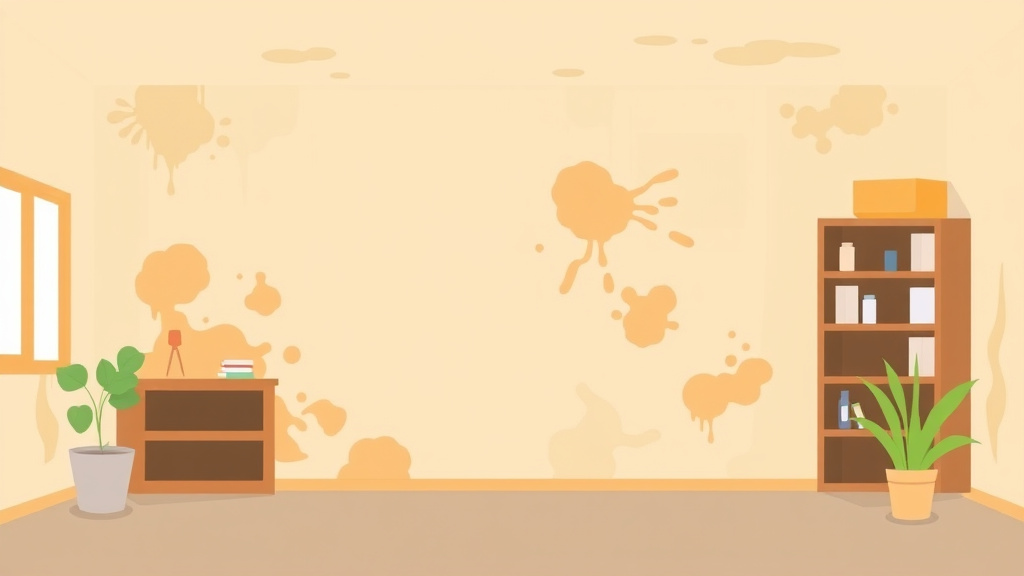 Illustration showing key concepts related to mold and lead paint compliance overlap