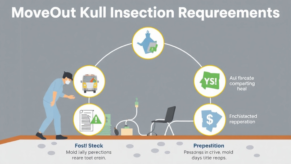 Visual guide for practical steps in move-out mold inspection requirements