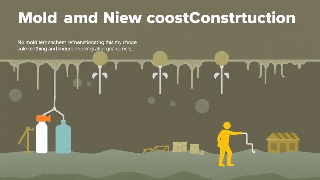Visual guide for practical steps in mold and new construction warranty claims