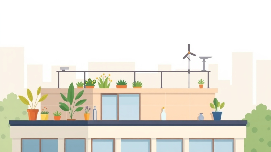 Illustration showing key concepts related to rooftop amenity mold compliance