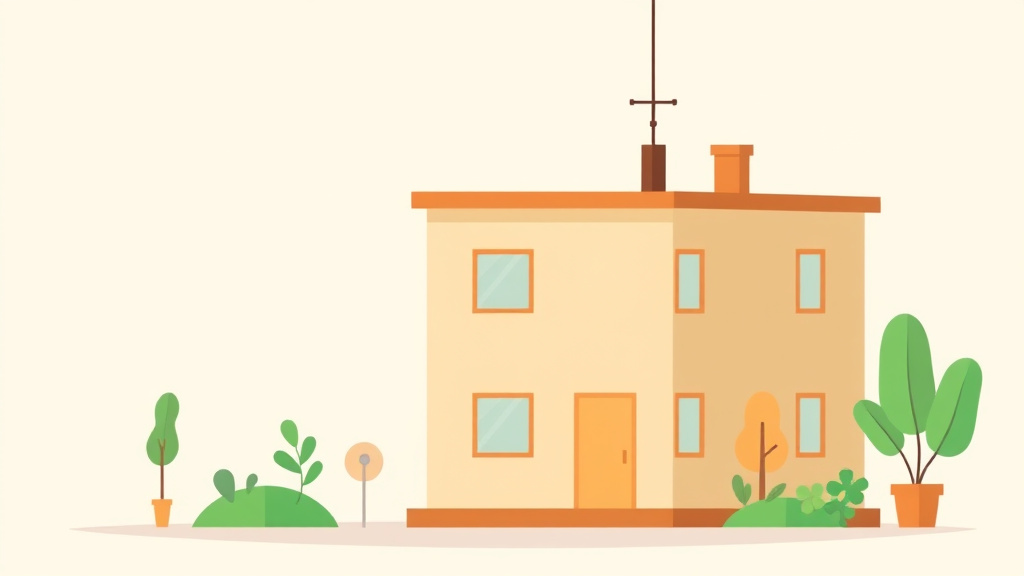 Illustration showing key concepts related to smart building mold compliance