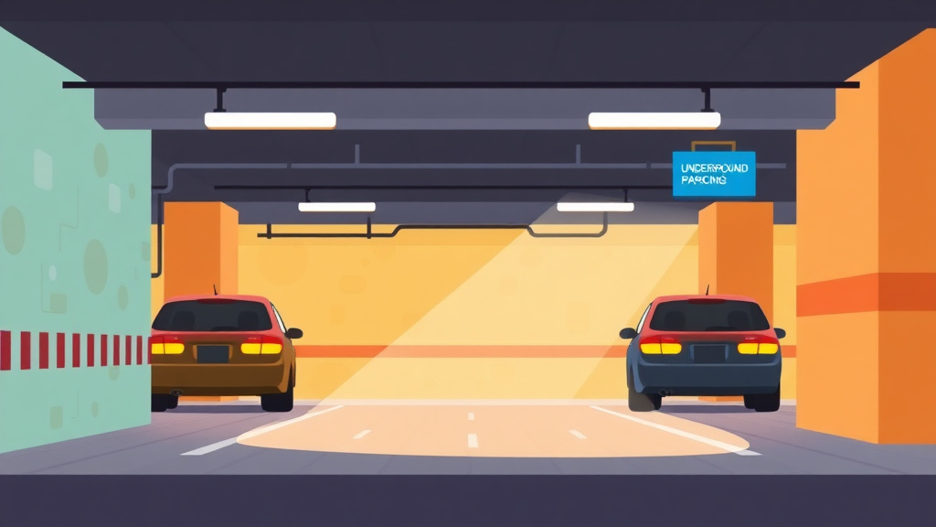 Visual overview of underground Parking Mold Compliance with key concepts highlighted