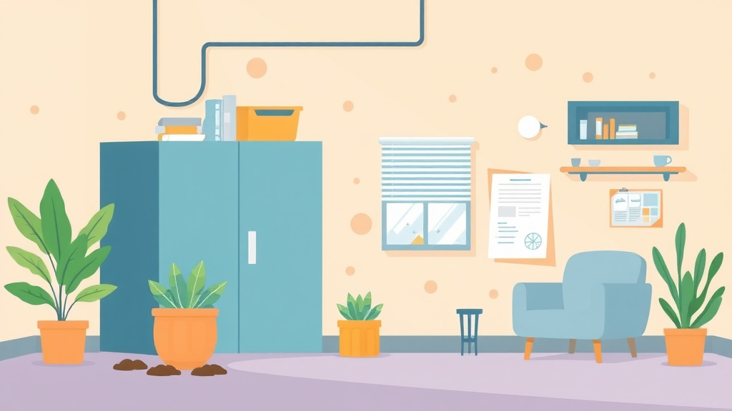 Illustration showing key concepts related to vacant unit mold compliance requirements