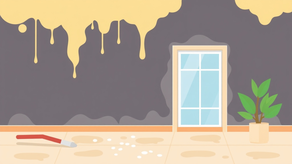 Illustration showing key concepts related to mold compliance during water damage restoration