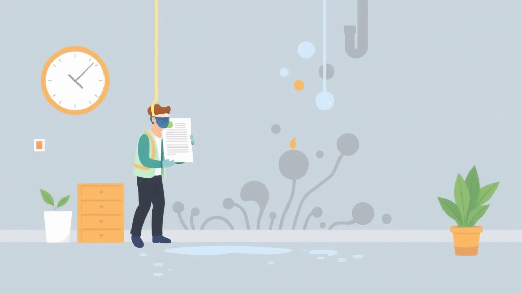 Illustration breaking down the fundamentals of water Testing Requirements and Mold Compliance