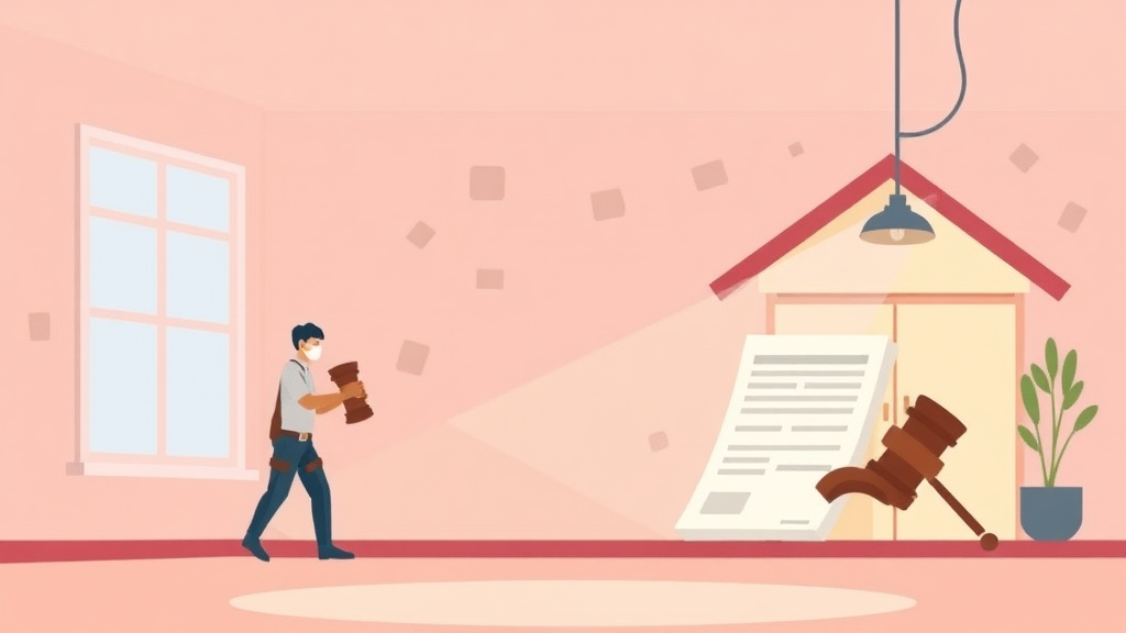 Illustration showing key concepts related to appeal options after mold case verdicts