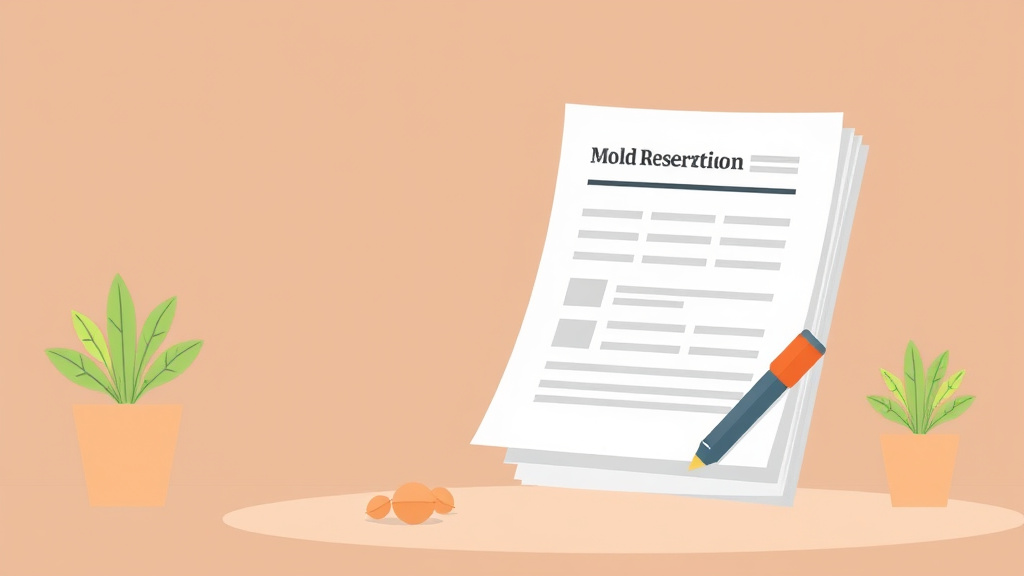 Illustration showing key concepts related to communication records for mold defense