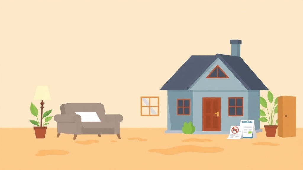 Illustration showing key concepts related to federal mold cases affecting landlords