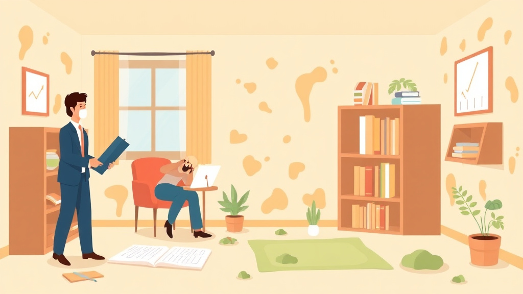 Illustration showing key concepts related to jury selection considerations in mold cases