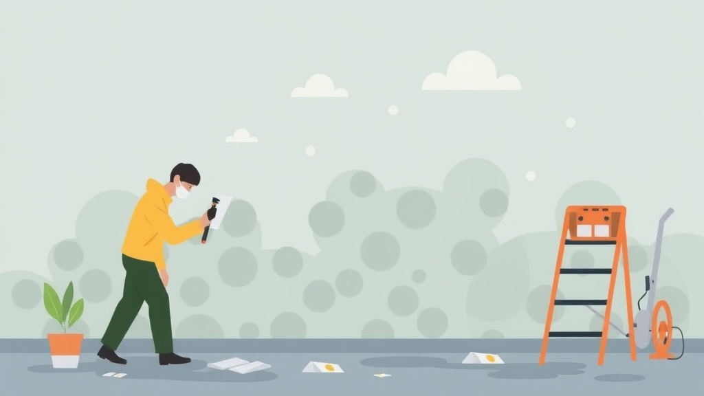 Illustration showing key concepts related to maintenance records supporting mold defense