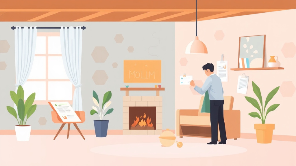 Illustration showing key concepts related to managing online reviews about mold