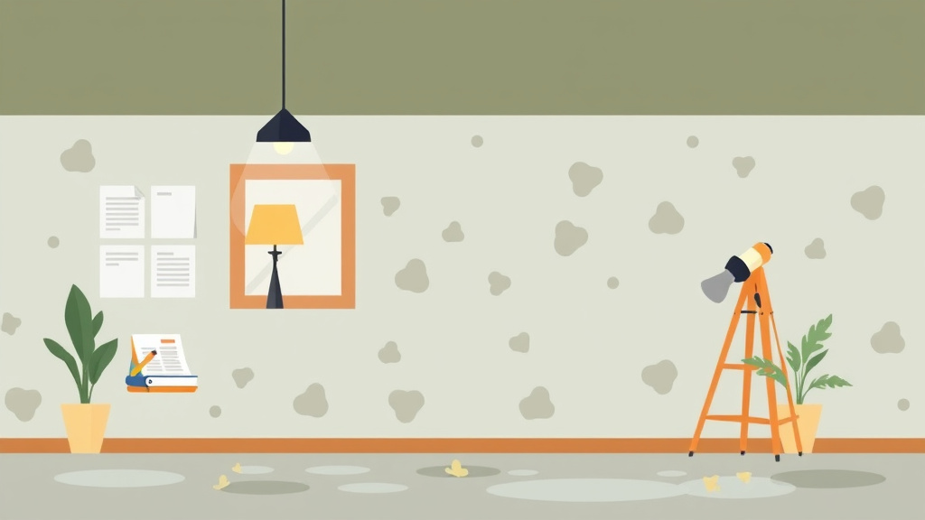 Illustration showing key concepts related to photo documentation standards for mold defense