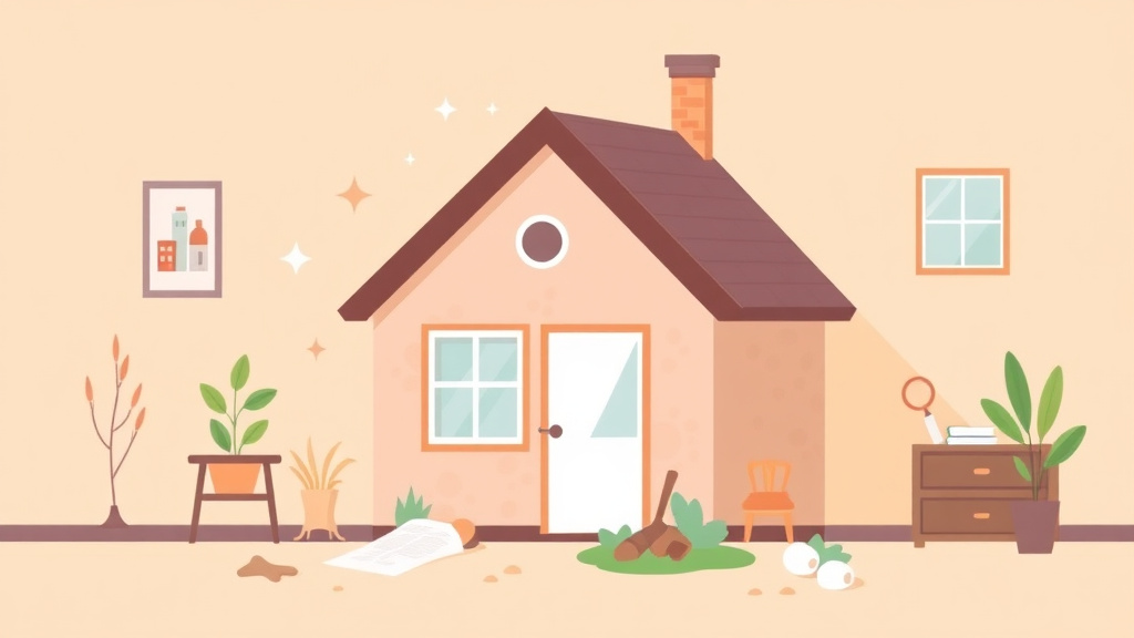 Illustration showing key concepts related to defending against mold rent loss claims