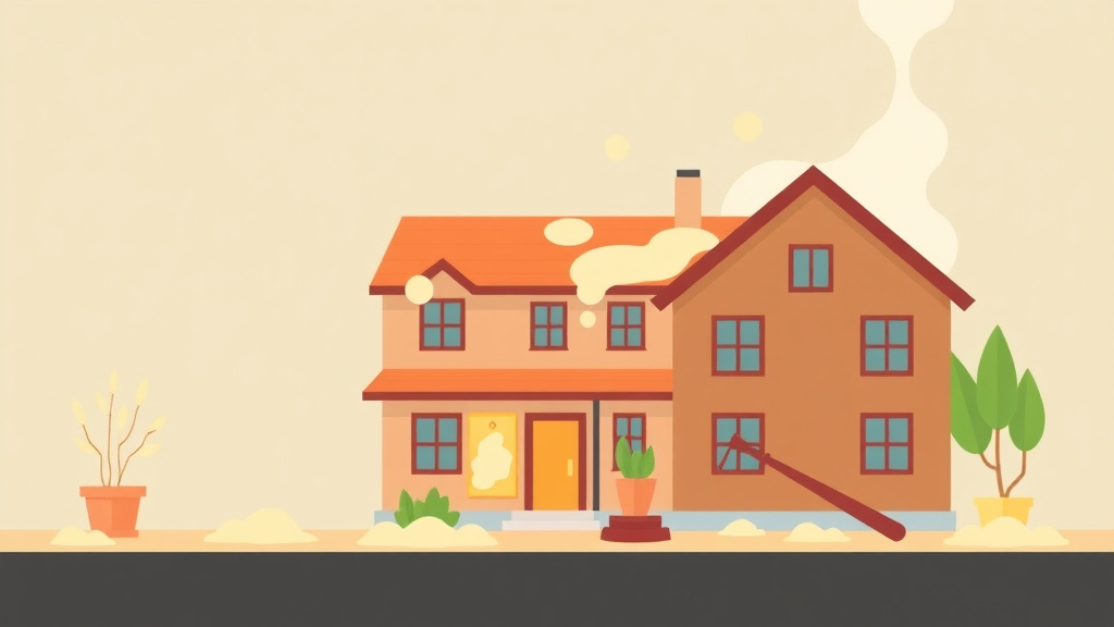 Illustration showing key concepts related to mold lawsuit defense strategies for landlords