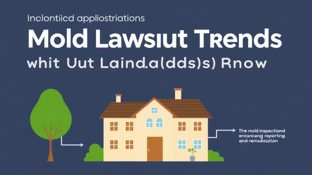 Visual guide for practical steps in mold lawsuit trends: what landlords should know