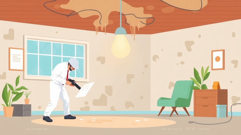 Illustration showing key concepts related to defending against mold regulatory fines