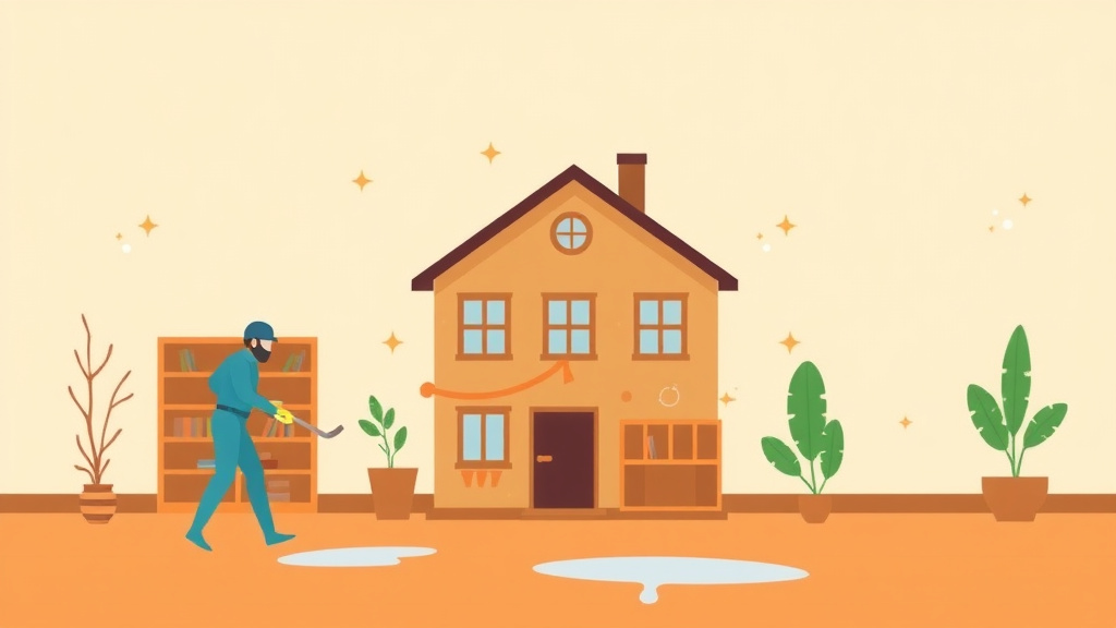 Illustration showing key concepts related to defending against mold rent abatement claims