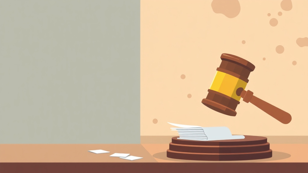 Illustration showing key concepts related to mold cases in small claims court