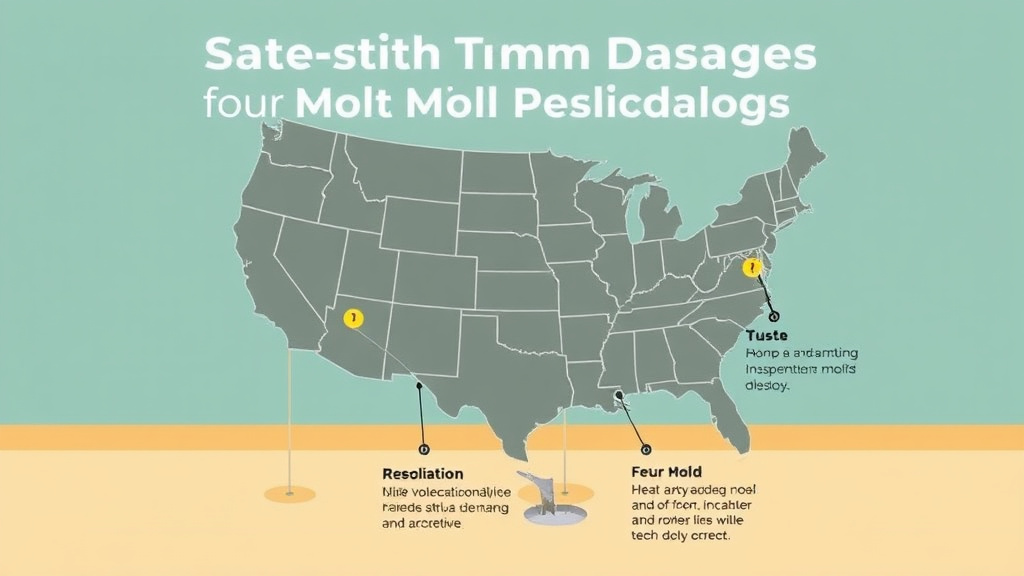 Visual guide for practical steps in states with treble damages for mold violations