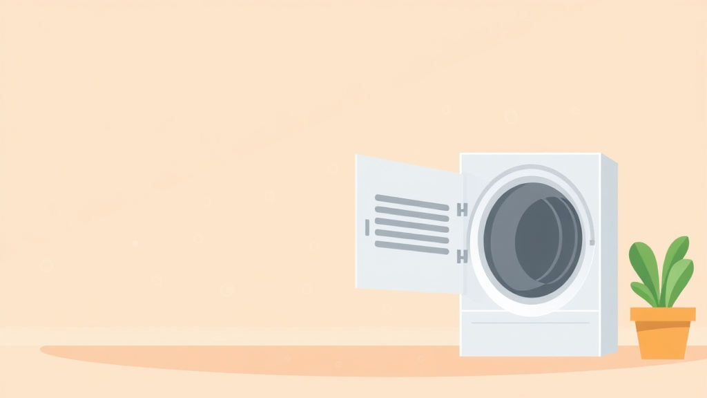 Illustration showing key concepts related to dryer vent maintenance for mold prevention