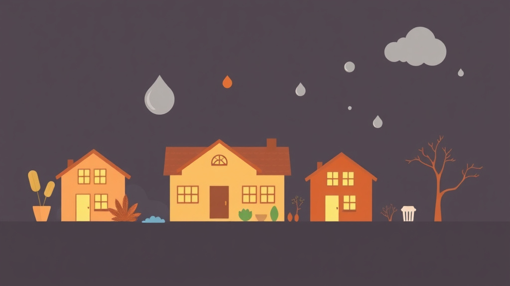 Illustration showing key concepts related to moisture mapping your rental properties