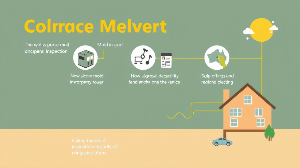 Visual guide for practical steps in corporate housing mold prevention