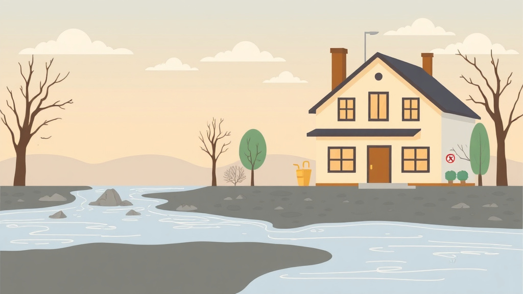 Illustration showing key concepts related to floodplain property mold prevention