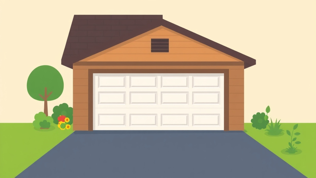 Illustration showing key concepts related to mold prevention in attached garages