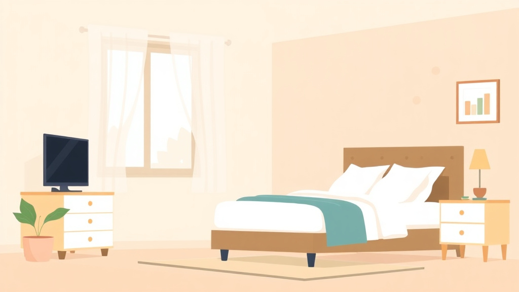 Illustration showing key concepts related to guest suite mold prevention in rental communities