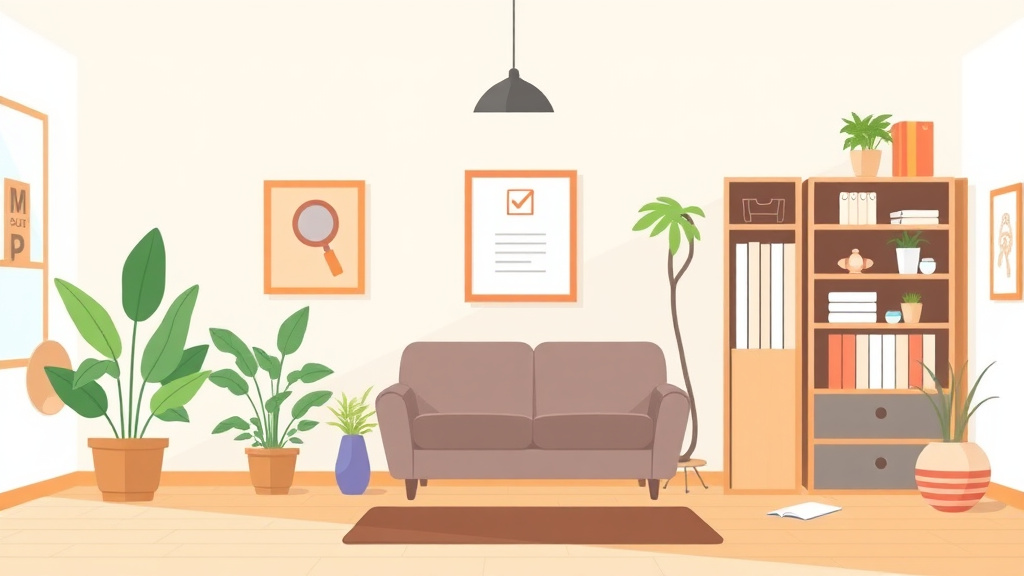 Illustration showing key concepts related to new tenant move-in mold prevention checklist