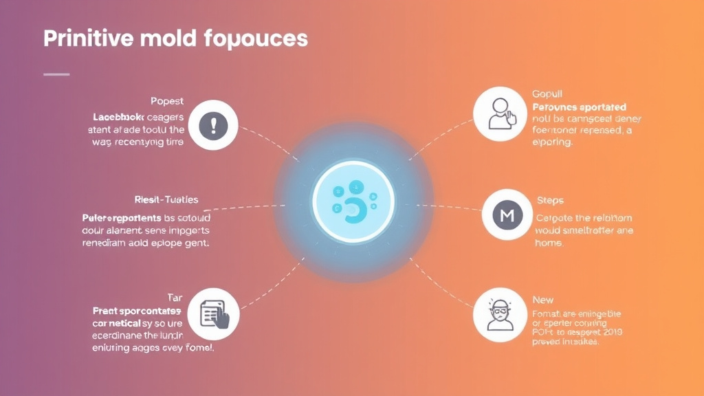 Visual guide for practical steps in smart home sensors for mold prevention