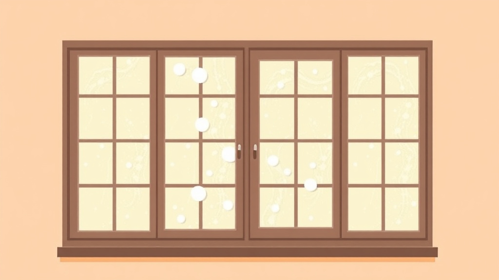 Illustration showing key concepts related to preventing mold from window condensation