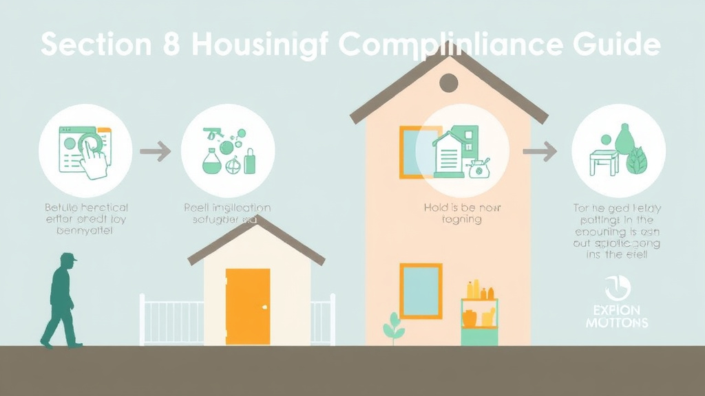 Process flow illustration for putting section 8 Housing Mold Compliance Guide into action