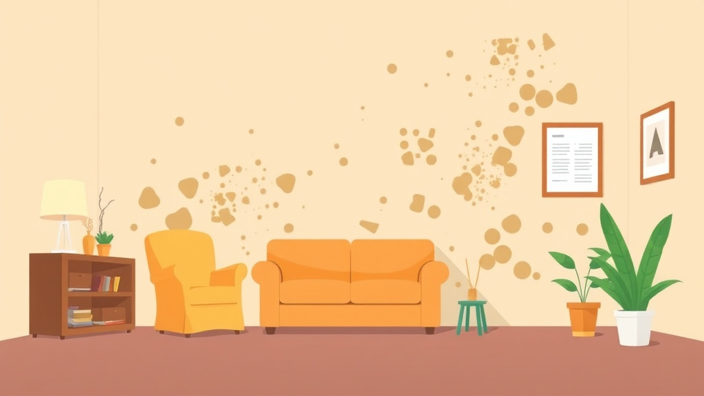 Illustration showing key concepts related to how to hire a mold remediation contractor