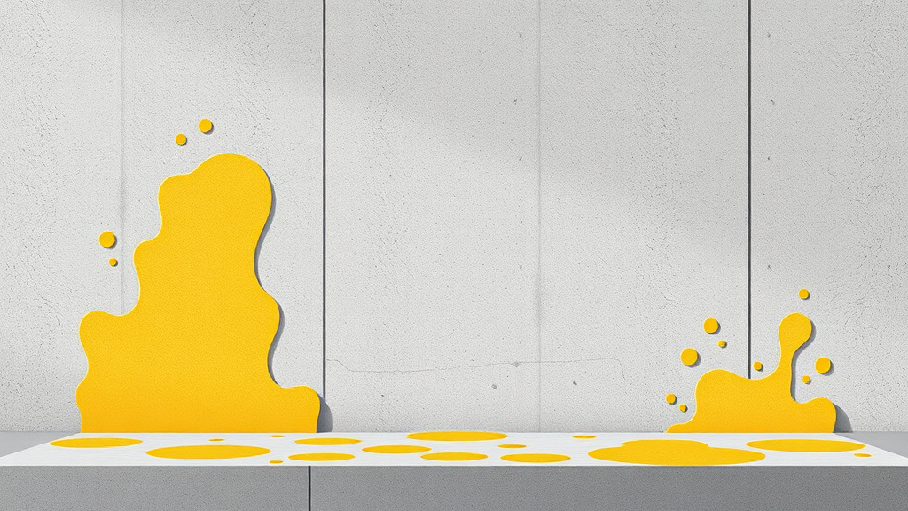 Illustration showing key concepts related to concrete surface mold remediation