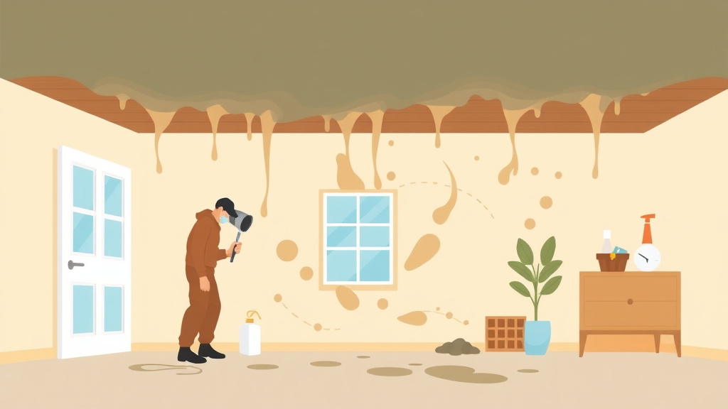 Illustration showing key concepts related to mold remediation cost recovery options