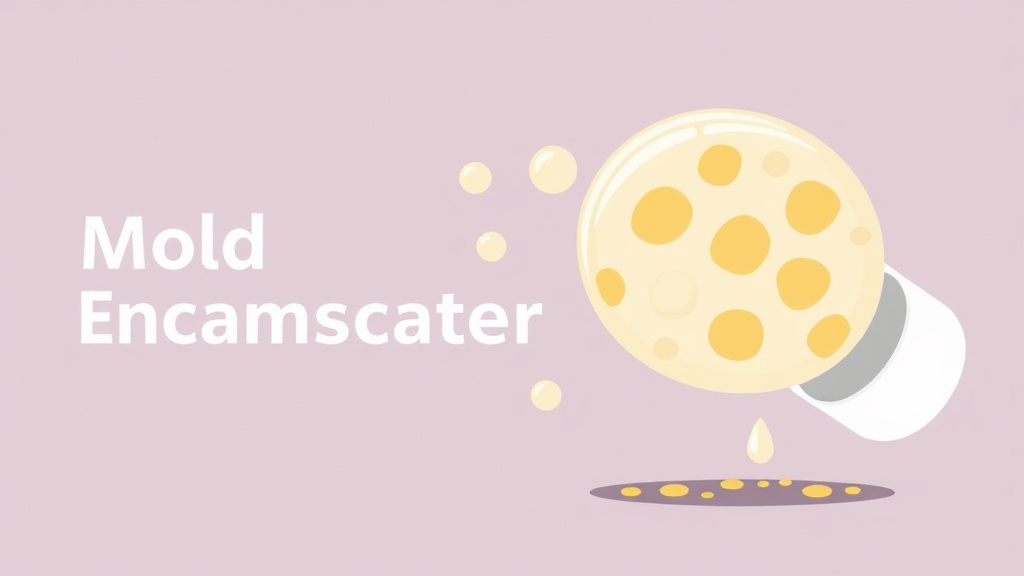Illustration showing key concepts related to mold encapsulation: when and how it works