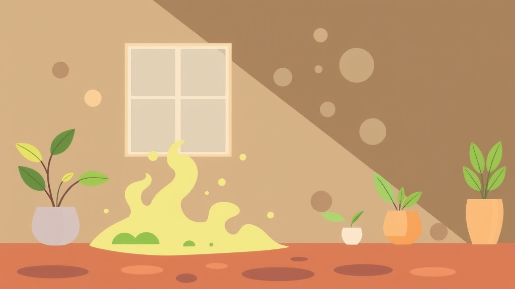 Illustration showing key concepts related to green and eco-friendly mold remediation methods