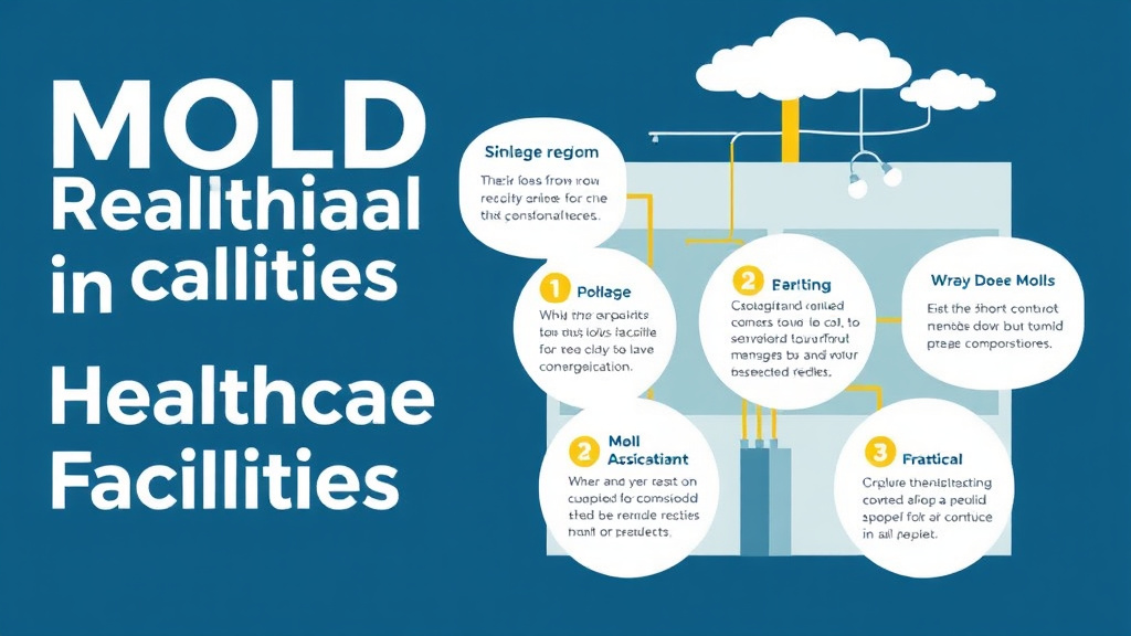 Visual guide for practical steps in mold remediation in healthcare facilities