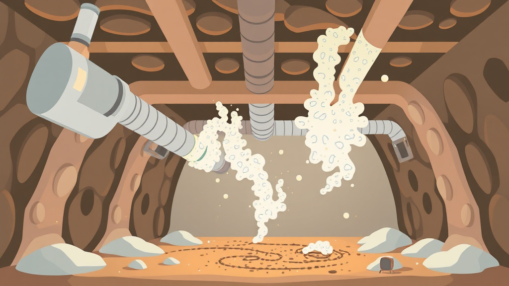 Illustration showing key concepts related to hvac ductwork mold remediation