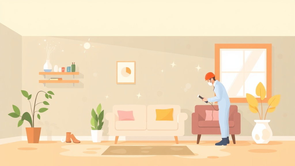 Illustration showing key concepts related to seasonal considerations for mold remediation