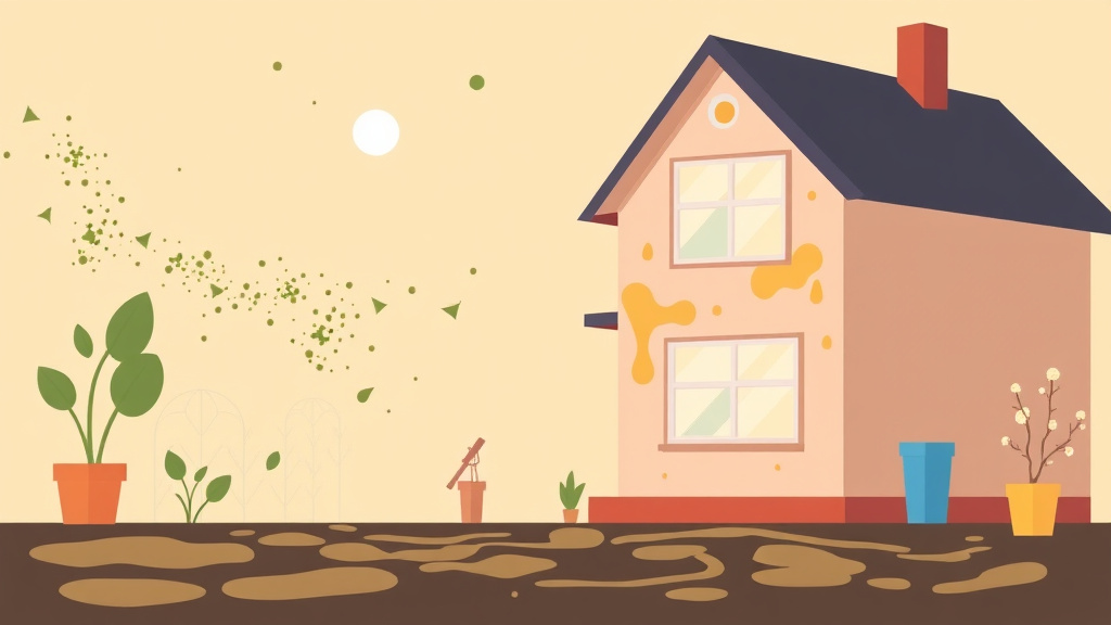 Illustration showing key concepts related to ulocladium mold remediation in rental properties