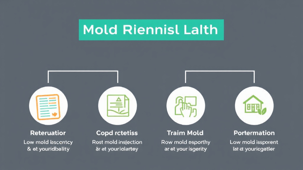 Visual guide for practical steps in mold remediation warranties: what to expect