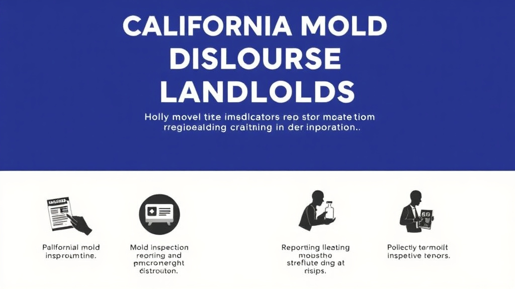 Real-world application diagram for california Mold Disclosure Laws for Landlords