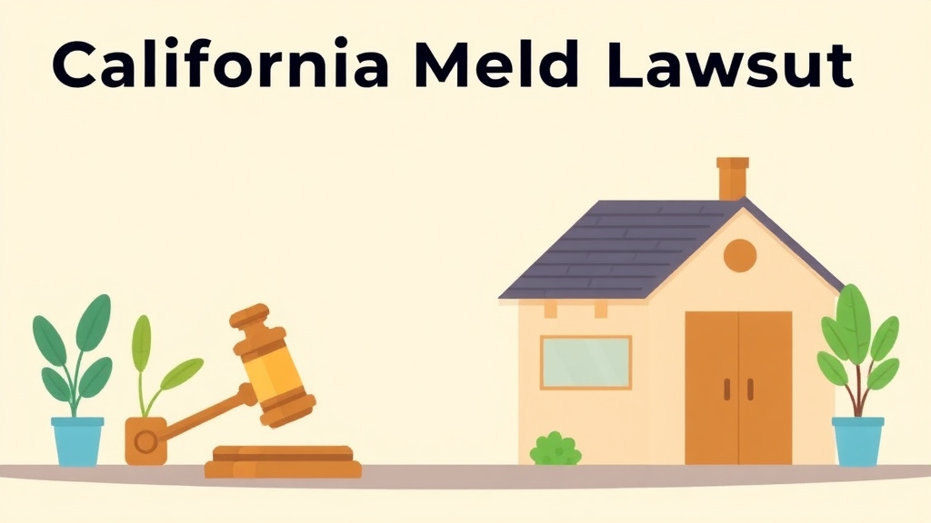 Illustration breaking down the fundamentals of california Mold Lawsuit Trends and Case Law