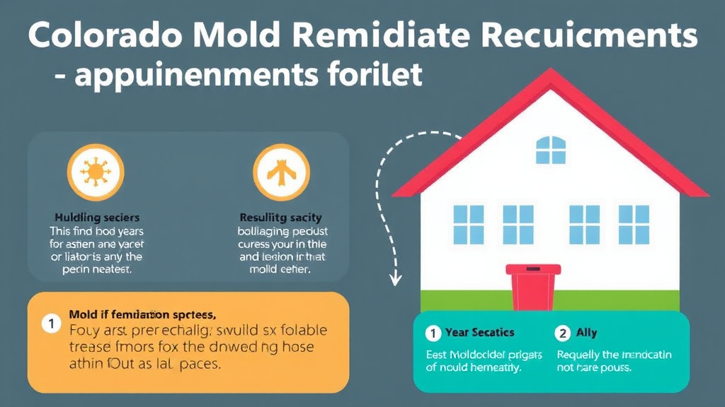 Practical checklist visual for colorado Mold Remediation Requirements for Rental Properties